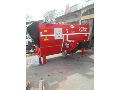 6 M3 Sabit Tip Elektrikli Yem Karma Makinası - 4