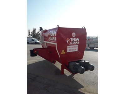 8 M3 Sabit Tip Elektrikli Yem Karma Makinası - 3