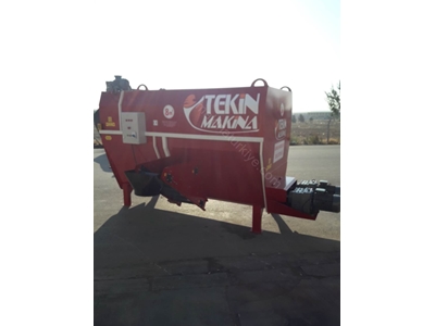 8 M3 Sabit Tip Elektrikli Yem Karma Makinası - 5