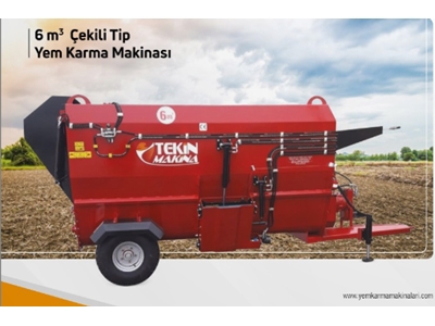 6 M3 Çekili Tip Yem Karma Makinası
