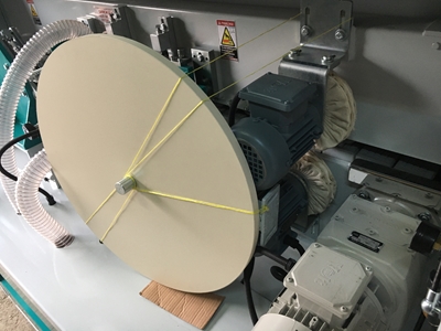 K 40 Sıfır Plc Ekran Başson Kesme Frezeli Kenar Bantlama Makinası - 5