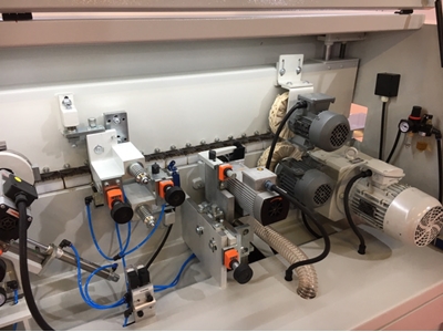 K 80 PLC Ekran 7 Üniteli PVC Kenar Bantlama Makinası - 5
