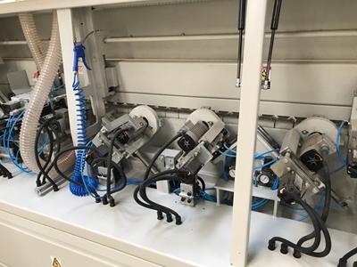 K 100 Servo Kontrol Köşe Yuvarlama Baş Son Kesme Frezeli Kenar Bantlama Makinası - 6