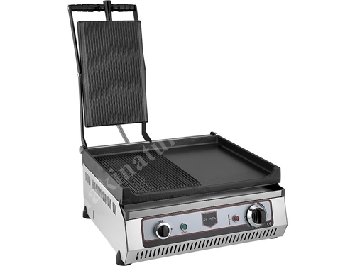Elektrikli Kayar Kapaklı Izgara Ve Tost Makinası