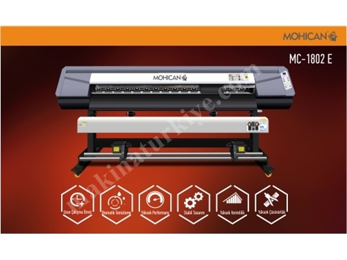 180 Cm Eco Solvent Baskı Makinesi