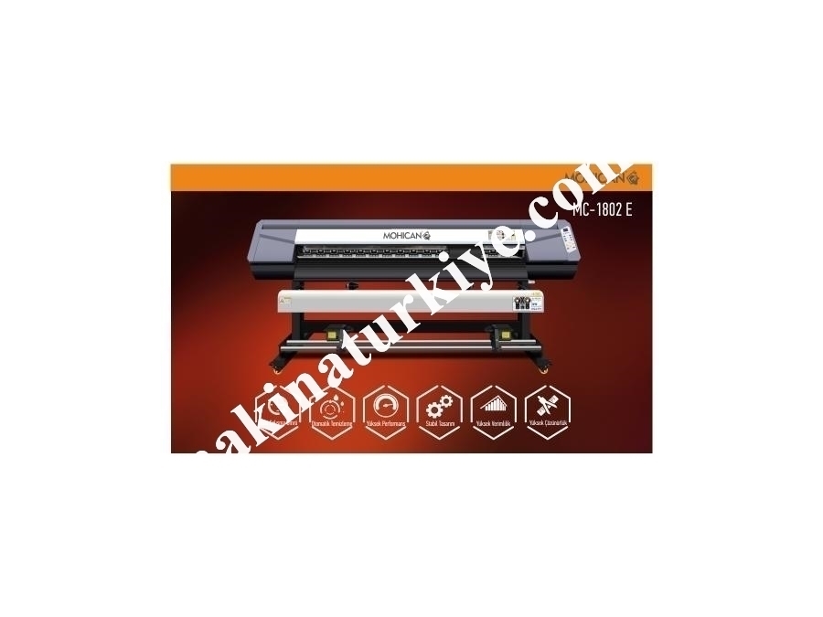 180 Cm Eco Solvent Baskı Makinesi