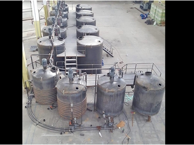 6000 Litre Madeni Mobil Yağ Tesisi - 4