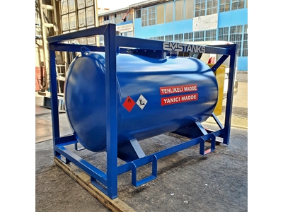 1000 Litre Dalgakıranlı Transfer Yakıt Tankı - 2