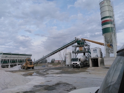 Fixed Concrete Batching Plant 100m3/h - 3