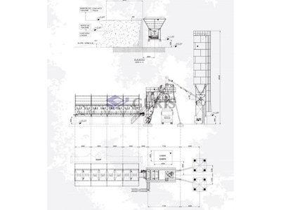 60 m3 / Hour Fixed Concrete Batching Plant - 3