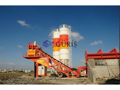 100 m3/h Mobile Concrete Batching Plant - 3