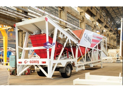 100 m3/h Mobile Concrete Batching Plant - 2
