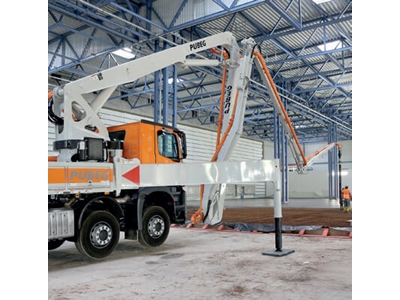 162 m3/ saat Bomlu Mobil Beton Pompası - 1