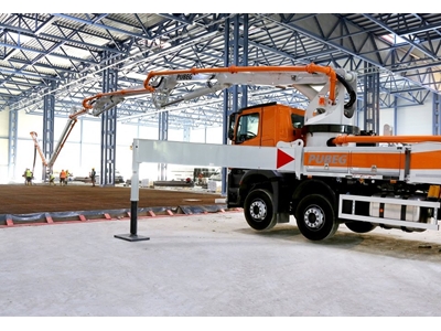 162 m3/ saat Bomlu Mobil Beton Pompası - 10
