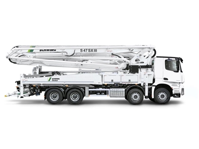 SX III 162 m³/h Anhänger-Betonpumpe mit Drahtseil - 3