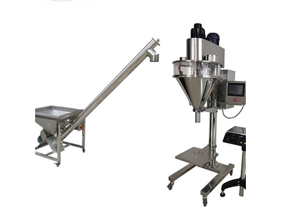 20-5000 gr Chrom halbautomatische Pulverfüllmaschine - 0
