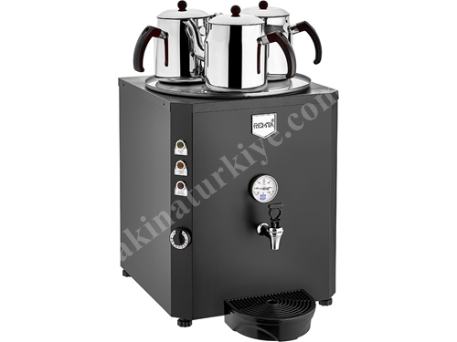40 Lt  Şamandıralı 3 Demlikli Jumbo Çay Makinesi