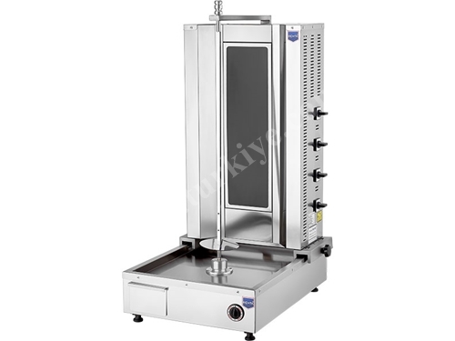 4 Radyanlı Alttan Motorlu Elektrikli Döner Ocağı