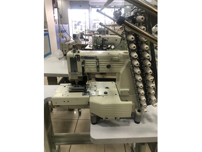 B ZM001 (12 İğneli) Kafadan Motorlu Zincir Dikiş Makinası - 1