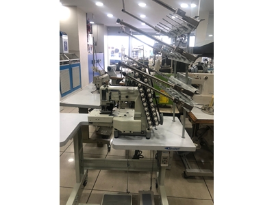B ZM001 (12 İğneli) Kafadan Motorlu Zincir Dikiş Makinası - 0