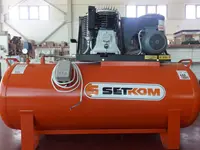 SETKOM  60/500 7.5 HP Çift Kademeli Pistonlu Kompresör İlanı