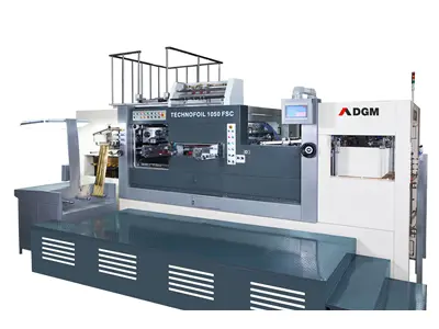 1050 C Dgm Technofoil Automatic Hot Foil Box Cutting Machine