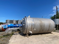 25000 lt New Production Stainless 316 Quality Coiled Reactor - 3