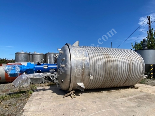 25000 lt New Production Stainless 316 Quality Coiled Reactor