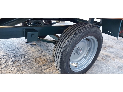 Remorque basculante avec pneus inférieurs de 1 tonne