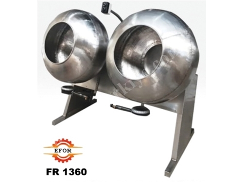Kuruyemiş Draje Kaplama Makinası FR-1360 