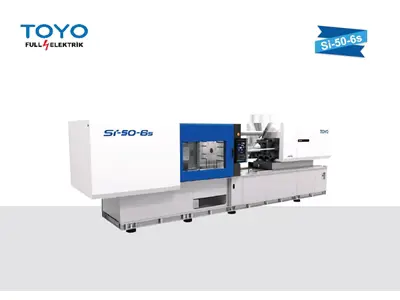 Toyo Fully Electric Plastic Injection Molding Machine Si-50-6S