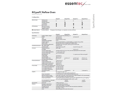 Essemtec Reflow Oven - 3