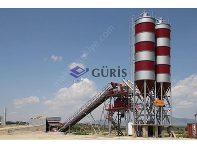 130 M3 / Hour Fixed Concrete Batching Plant - 1