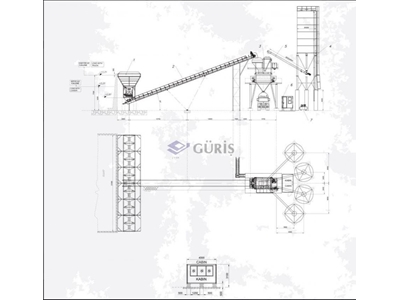 200 M3 / Hour Fixed Concrete Batching Plant - 2