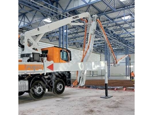 S43SXIII 162 M3/Hour Truck-Mounted Concrete Pumps 