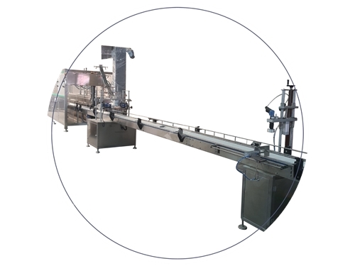 10 Nozüllü Flowmetre Otomatik Ambalaj Dolum Makinası 