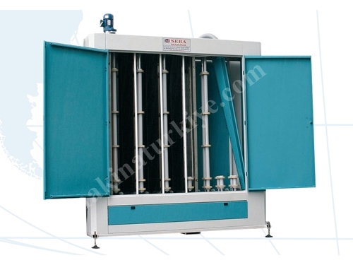 Vertikale Glaswaschmaschine mit 2000 Teilen/6 Bürstenrolle und Prozess
