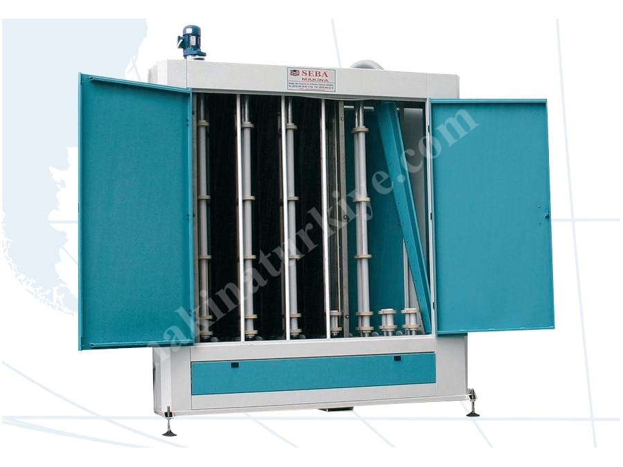 Machine de lavage vertical de verre avec procédé de rouleau à 6 brosses/2000 litres