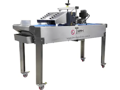 3000-4000 Dilim / Saat Pandispanya Pasta Dilimleme Makinası
