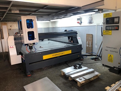 2000x2500 mm Alüminyum CNC Router  - 6