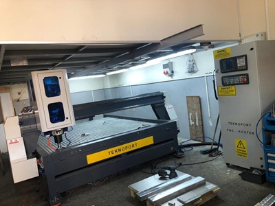 2000x2500 mm Alüminyum CNC Router  - 8