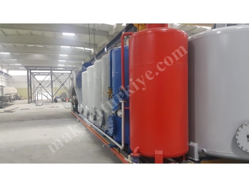 Waste Mobile Engine Oil Recycling Plant