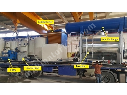 Waste Mobile Engine Oil Recycling Plant