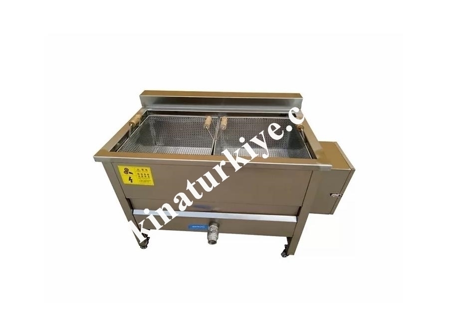 100 Kg/Saat Patates Kızartma Makinası