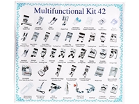 42 Piece Household Family Sewing Machine Foot Set - 0