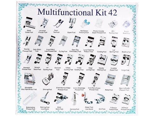 42 Piece Household Family Sewing Machine Foot Set