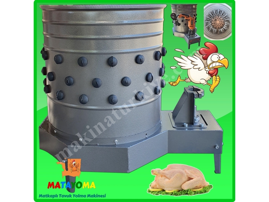 Matayoma Matkaplı Tavuk Yolma Aparatı