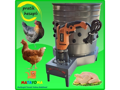 Matayoma Matkaplı Tavuk Yolma Aparatı - 1