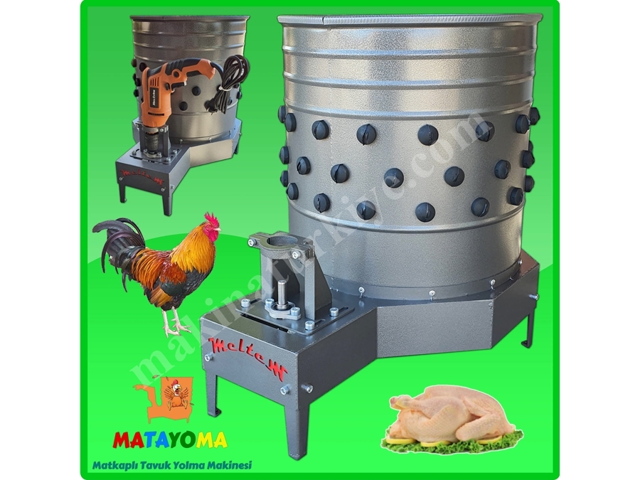 Matayoma Matkaplı Tavuk Yolma Aparatı