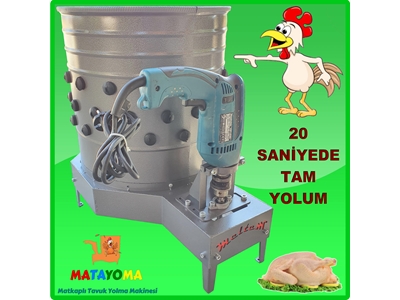 Matayoma Matkaplı Tavuk Yolma Aparatı - 10
